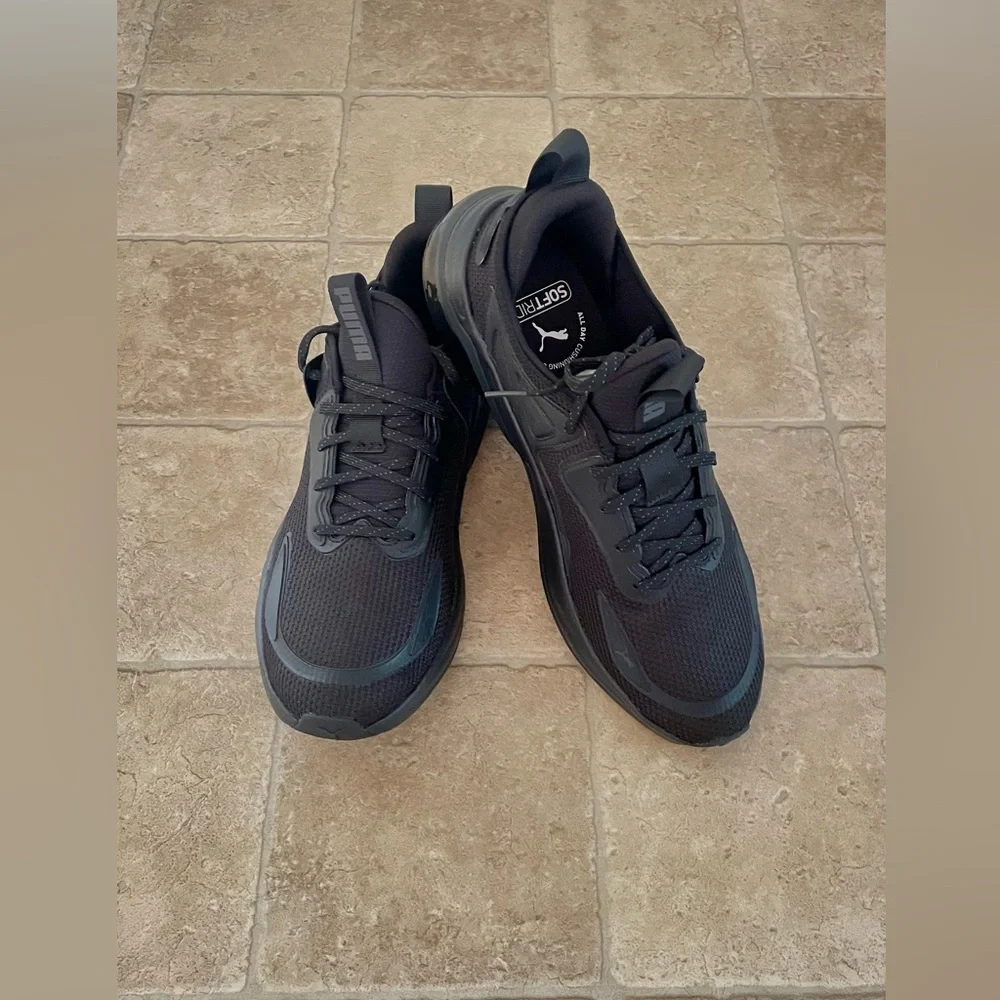 Puma Cell Thrill Men’s Black Athletic Sneakers, Lace closure, New without tags - Picture 2 of 7